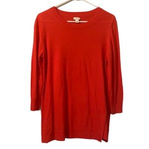 🎃2 for $15!🎃 J Crew red crewneck sweater